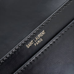 YSL Saint Laurent Crossbody & Shoulder Bag Cassandra Voltaire Mini Black With Dust Bag & OG Box