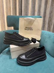 Alexander McQueen Tread Slick Lace Up Black Premium Sneaker