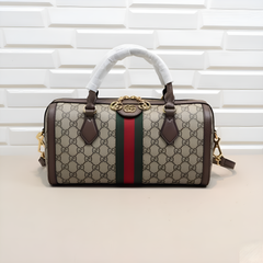 Gucci Ophidia GG Boston Supreme Canvas With Dust Bag 524532