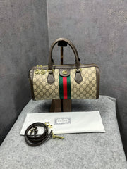 Gucci Ophidia GG Boston Supreme Canvas With Dust Bag 524532