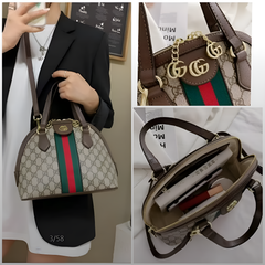 Gucci Ophidia Dome Top Handle Bag With Dust Bag 524533