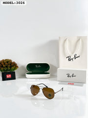RAYBAN AVIATOR 3026 BROWN