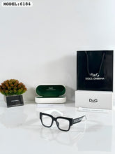 DOLCE & GABBANA 6184 BLACK WHITE FRAME
