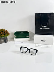DOLCE & GABBANA 6184 BLACK WHITE FRAME