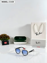 RAYBAN 3160 SILVER BLUE
