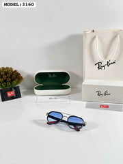 RAYBAN 3160 SILVER BLUE