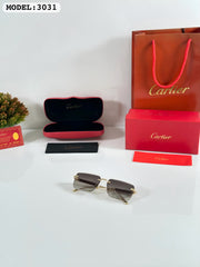 CARTIER 3031 GOLD BROWN