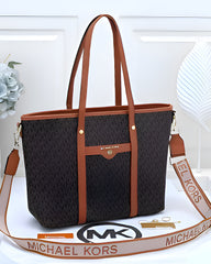 Michael Kors Tote Bag Hombro With Brand Dust Bag (Coffee Brown 23011)