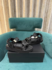 Amiri Mens Premium Sandal Black