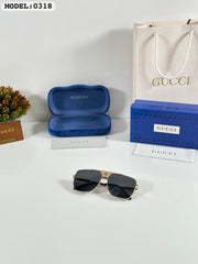 GUCCI 0318 GOLD BLACK