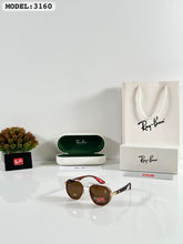 RAYBAN 3160 GOLD BROWN