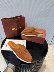 Loro Piana Babouche Charms Walk Loafers