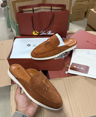 Loro Piana Babouche Charms Walk Loafers