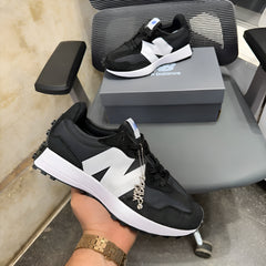 New Balance 327 Black White
