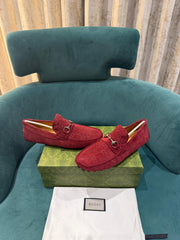 Gucci Horsebit 1953 Loafers Monogram Velvet
