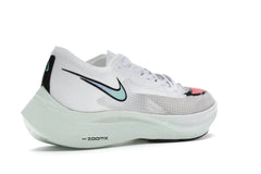 ZOOMX VAPORFLY NEXT% WHITE HYPER JADE FLASH CRIMSON