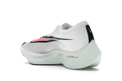 ZOOMX VAPORFLY NEXT% WHITE HYPER JADE FLASH CRIMSON