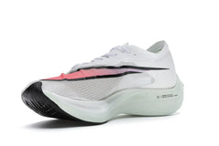 ZOOMX VAPORFLY NEXT% WHITE HYPER JADE FLASH CRIMSON