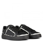 BALMAIN B COURT CONTRASTING TRIM PREMIUM SNEAKER