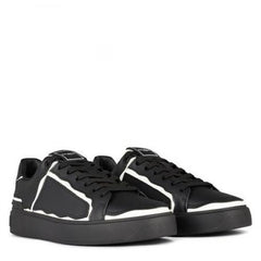 BALMAIN B COURT CONTRASTING TRIM PREMIUM SNEAKER