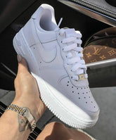 UA Nike Airforce 1 White