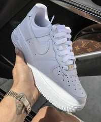 UA Nike Airforce 1 White