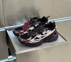 OFF WHITE BE RIGHT BACK BURGUNDY