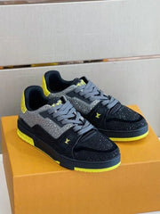 Louis Vuitton Men's Crystal Covered Trainer Sneakers