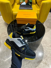 Louis Vuitton Men's Crystal Covered Trainer Sneakers