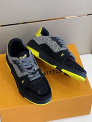 Louis Vuitton Men's Crystal Covered Trainer Sneakers