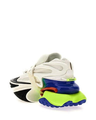 Balmain Men's White Unicorn Sneakers