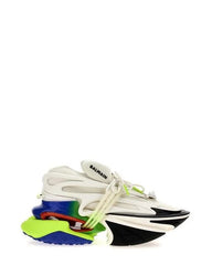 Balmain Men's White Unicorn Sneakers