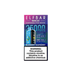 ELFBAAR RAYA D3 25000 PUFF Blueberry Raspberry