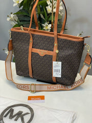 Michael Kors Tote Bag Hombro With Brand Dust Bag (Coffee Brown 23011)