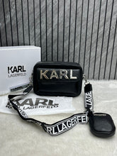 Karl Lagerfeld Maybelle Camera Crossbody Bag With Original Packing