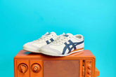 Onitsuka Tiger Mexico 66 sneakers in white and blue leather