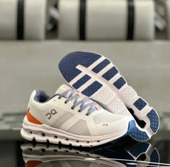 On Cloud Monster Undyed White Flame Running Shoes