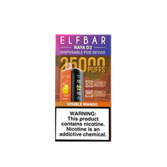 ELFBAAR RAYA D3 25000 PUFF Double Mango