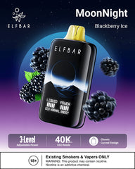 ELFBAR MOON NIGHT 40K PUFFS BLACKBERRY ICE