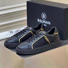 Balmain B Court Premium sneaker Black Gold