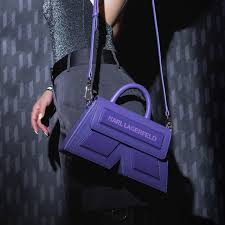 Karl Lagerfeld Royal Blue K Icon Premium Sling With Original Box Packing KA669 Royal Blue