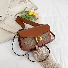 Coach Tabby 26 Shoulder Bag With OG Box & Dust Bag (Apricot-Brown-8716) Coach Tabby 26 Shoulder Bag With OG Box & Dust Bag (Apricot-Brown-8716)V