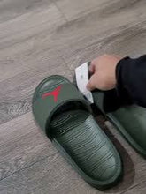 Jordan Hydro Slides Olive Green