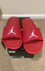 Jordan Hydro Slides Red