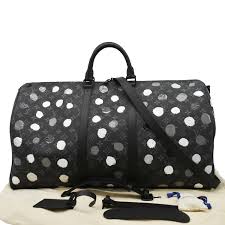 Louis Vuitton Keepall XYK eclipse Duffle new Black With Dust Bag