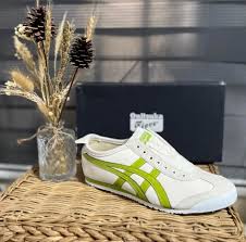 WMN Onitsuka Tiger Mexico 66 Slip on Birch Herbal Garden Women
