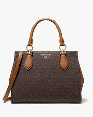 Michael Kors Handbag With Dust Bag And Sling (44572 Coffee Brown)