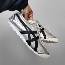 Onitsuka Tiger Mexico 66 Silver Black