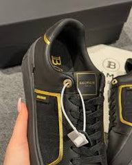 Balmain B Court Premium sneaker Black Gold