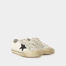 Golden goose Ball Star in beige nubuck and nappa with black Swarovski crystal star